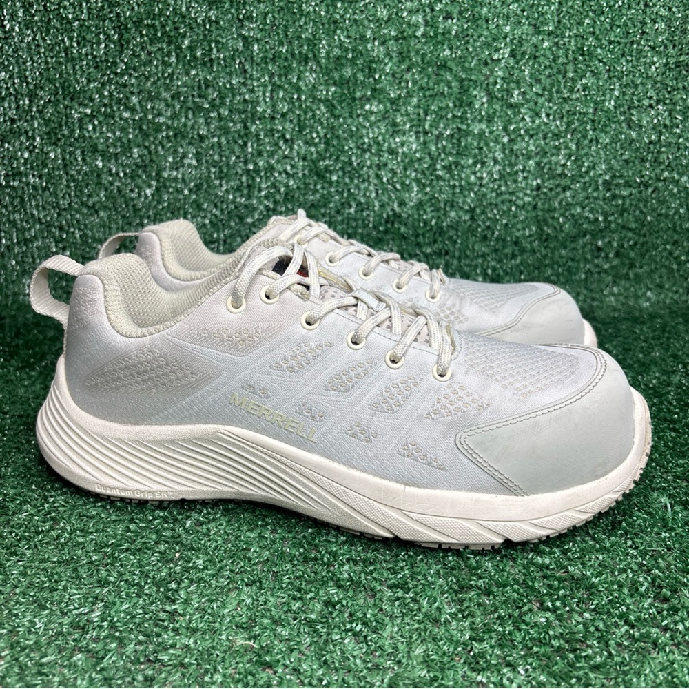 Merrell Moab Flight Mens Size‎ 7.5 M Shoe Carbon Fiber Gray Work Sneaker J005232
